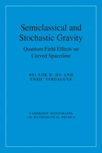 Semiclassical and Stochastic Gravity_cover
