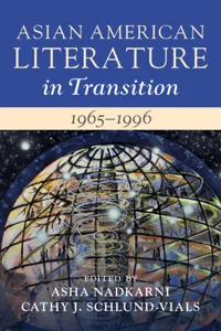Asian American Literature in Transition, 1965–1996: Volume 3_cover