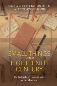 Small Things in the Eighteenth Century_cover