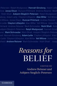 Reasons for Belief_cover