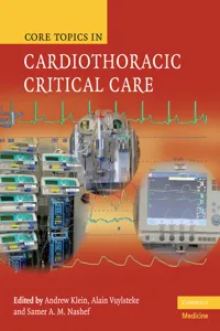 Core Topics in Cardiothoracic Critical Care_cover