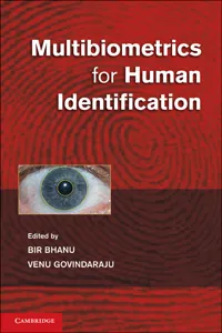 Multibiometrics for Human Identification_cover