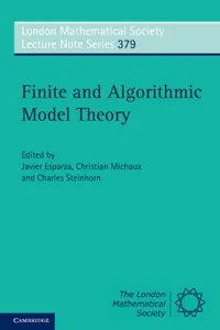 Finite and Algorithmic Model Theory_cover