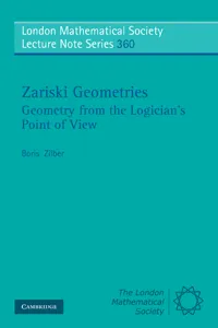 Zariski Geometries_cover