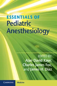 Essentials of Pediatric Anesthesiology_cover