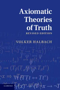 Axiomatic Theories of Truth_cover