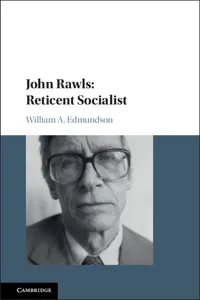 John Rawls: Reticent Socialist_cover