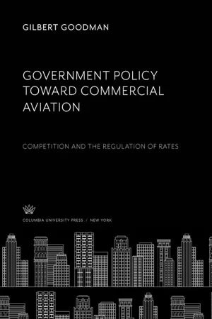 Government Policy Toward Commercial Aviation
