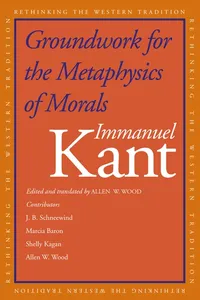 Groundwork for the Metaphysics of Morals_cover