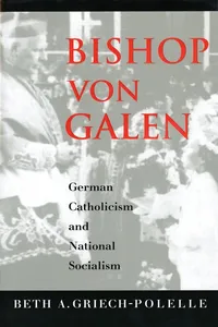 Bishop von Galen_cover