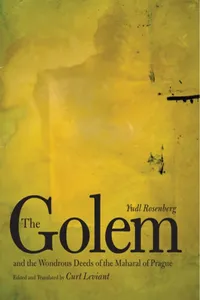 The Golem and the Wondrous Deeds of the Maharal of Prague_cover