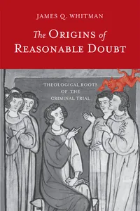 The Origins of Reasonable Doubt_cover