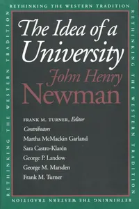 The Idea of a University_cover