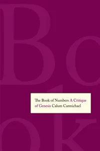 The Book of Numbers: A Critique of Genesis_cover