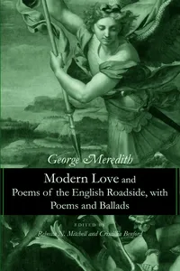 Modern Love and Poems of the English Roadside, with Poems and Ballads_cover