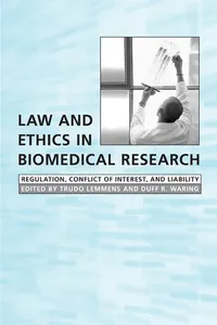 Law and Ethics in Biomedical Research_cover