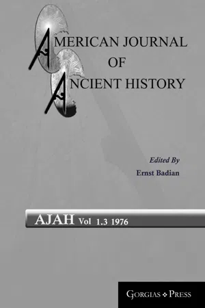 American Journal of Ancient History