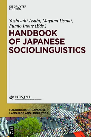 Handbook of Japanese Sociolinguistics