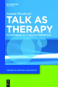 Talk as Therapy_cover