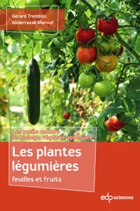 Les plantes légumières feuilles et fruits_cover