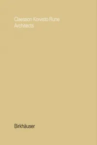 Claesson Koivisto Rune Architects_cover