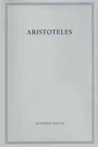 Politik - Buch VII und VIII_cover