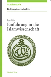 Einführung in die Islamwissenschaft_cover