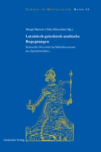 Lateinisch-griechisch-arabische Begegnungen_cover