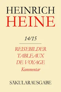 Reisebilder. Tableaux de voyage. Kommentar_cover