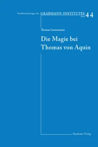 Die Magie bei Thomas von Aquin_cover