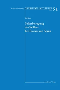 Selbstbewegung des Willens bei Thomas von Aquin_cover