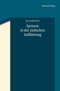 Spinoza in der jüdischen Aufklärung_cover