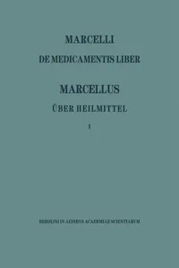 Marcellus – Über Heilmittel 1_cover