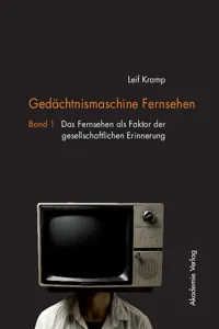 Gedächtnismaschine Fernsehen_cover