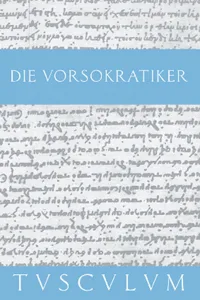 Die Vorsokratiker 1_cover