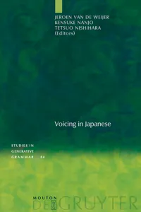 Voicing in Japanese_cover