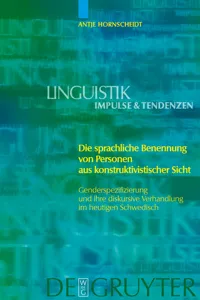 Die sprachliche Benennung von Personen aus konstruktivistischer Sicht_cover