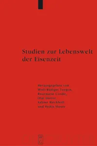 Studien zur Lebenswelt der Eisenzeit_cover