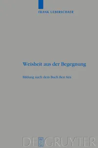 Weisheit aus der Begegnung_cover