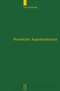 Poetische Argumentation_cover