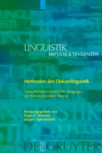 Methoden der Diskurslinguistik_cover