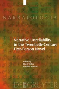 Narrative Unreliability in the Twentieth-Century First-Person Novel_cover