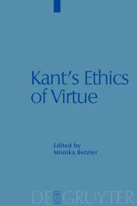 Kant's Ethics of Virtue_cover