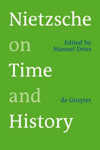 Nietzsche on Time and History_cover