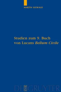 Studien zum 9. Buch von Lucans "Bellum Civile"_cover