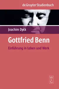 Gottfried Benn_cover