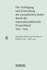 Deutsches Reich und Protektorat Böhmen und Mähren Oktober 1941 – März 1943_cover