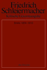 Briefwechsel 1809-1810_cover