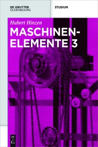 Maschinenelemente 3_cover