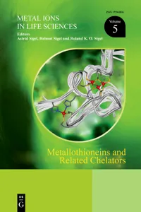 Metallothioneins and Related Chelators_cover